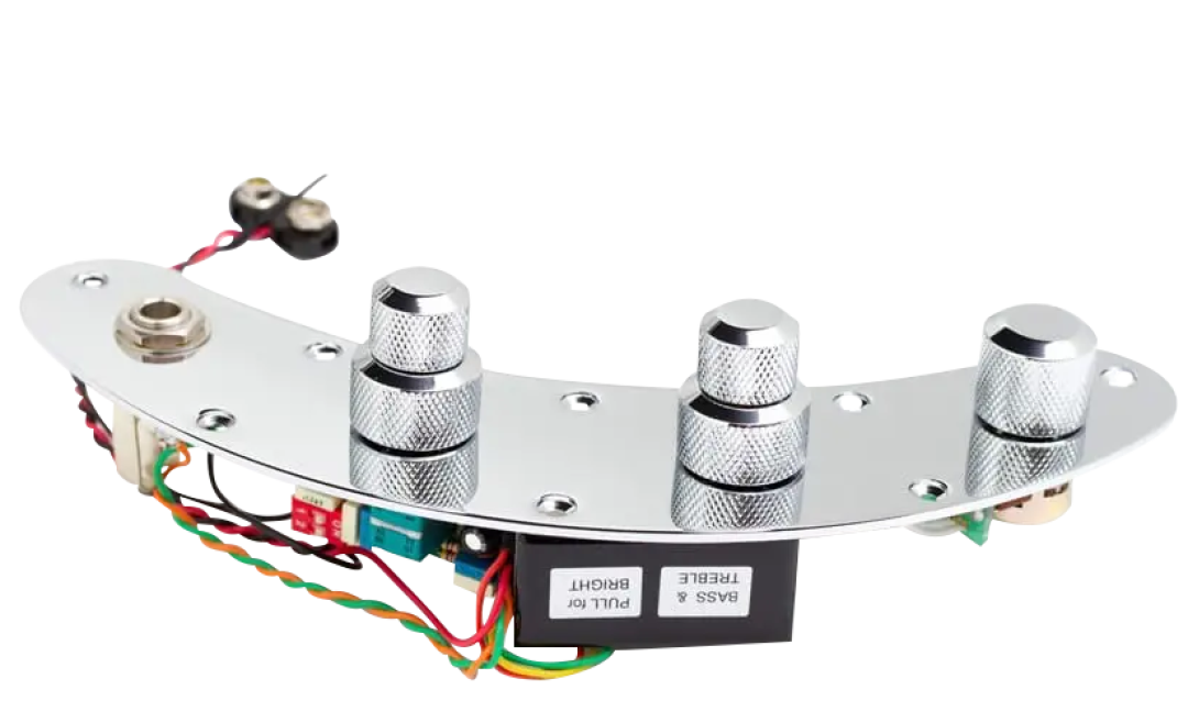 John East MM-Style MMSR 3 Knob 3 Band Chrome